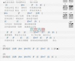 裂心_吉他谱_王力宏