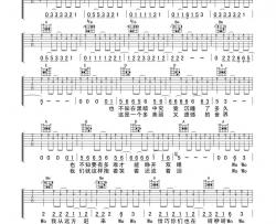 朴树《生如夏花》吉他谱-Guitar Music Score