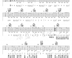 蒋明《啊朋友再见》吉他谱(G调)-Guitar Music Score