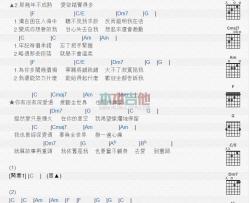 你有没有深爱过_吉他谱_刘若英