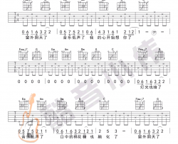 张学友《我真的受伤了》吉他谱(C调)-Guitar Music Score