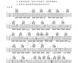 魔鬼中的天使吉他谱 田馥甄 弹唱演示视频 高清图片谱