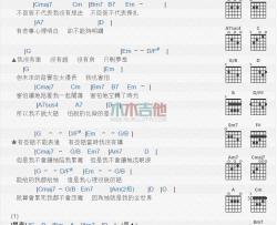 我能给的_吉他谱_吴克群