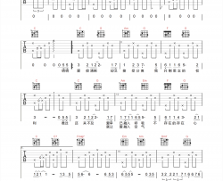 郑中基《答应不爱你》吉他谱-C调完美原版弹唱谱