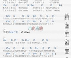林凡《五天几年》吉他谱-Guitar Music Score
