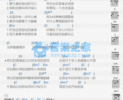 万有引力吉他谱 G调和弦谱-汪苏泷