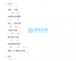 恋恋风尘_吉他谱_bA调版_程璧
