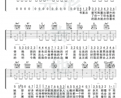 慢慢喜欢你吉他谱-G调-弹唱演示视频-莫文蔚