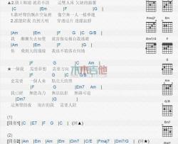 需要人陪_吉他谱_王力宏