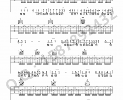 张晏铭《佳佳》吉他谱-Guitar Music Score