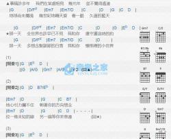 2999年的圣诞节吉他谱 G调版 光良