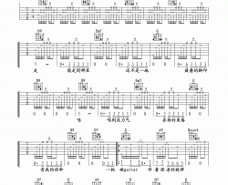 街角的guitar man吉他谱  迪克牛仔