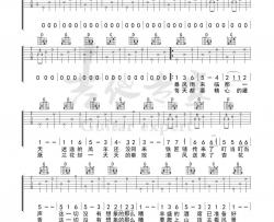 这一切没有想象的那么糟吉他谱_万晓利_G调原版_弹唱六线谱