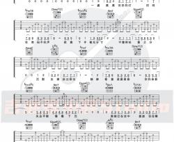 周杰伦《回到过去》吉他谱-Guitar Music Score