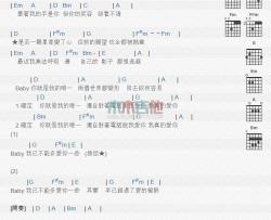 唯一_吉他谱_王力宏