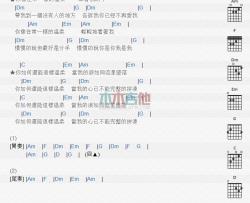 赵传《你如何还能这样温柔》吉他谱-Guitar Music Score