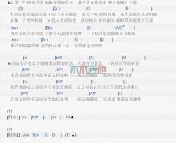 S.H.E《触电》吉他谱-Guitar Music Score