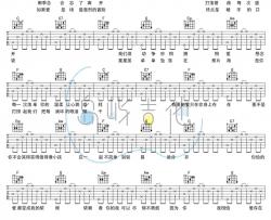 魏奇奇《爱存在》吉他谱(C调)-Guitar Music Score