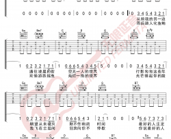总有一天你会出现在我身边吉他谱 G调高清版_无限延音编配_棱镜乐队