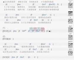 范玮琪《黑白配》吉他谱-Guitar Music Score