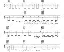 A,Fine,Frenzy《Almost Lover》吉他谱(A调)-Guitar Music Score