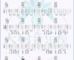 一样的夏天吉他谱_孙燕姿_D调弹唱谱_吉他演示视频