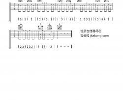 让风告诉你吉他谱_吉他独奏六线谱_轻快动听的日语版