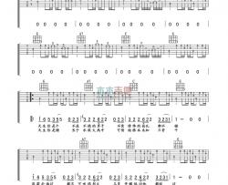 Beyond《命运是你家》吉他谱-Guitar Music Score