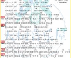 五月天《步步》吉他谱(C调)-Guitar Music Score