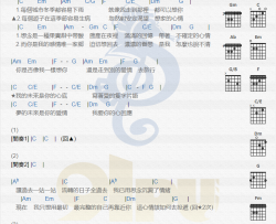 张信哲《心情卡片》吉他谱(E调)-Guitar Music Score