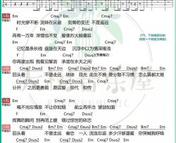 青鸟飞鱼《此生不换》吉他谱(G调)-Guitar Music Score
