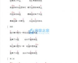《猛犸》吉他谱_ 后海大鲨鱼_吉他和弦伴奏谱