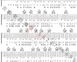 突然好想你指弹谱_五月天_G调简单版_教学讲解视频