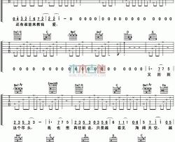 徐佳莹《失落沙洲》吉他谱-Guitar Music Score