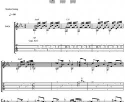 杨政《长恨歌 指弹  杨政 》吉他谱-Guitar Music Score
