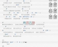 说实话_吉他谱_李千娜