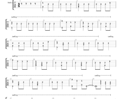 游戏动漫《98k 指弹 》吉他谱-Guitar Music Score
