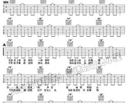 怪情歌吉他谱-C调-陈粒-怪情歌六线谱(图片谱)