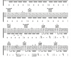 许巍《故乡 指弹 》吉他谱-Guitar Music Score