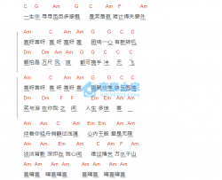 皆大欢喜_吉他谱_薛家燕