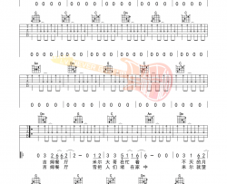 吉姆餐厅吉他谱-C调弹唱谱-赵雷-六线谱