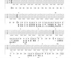 自然卷《答应要》吉他谱-Guitar Music Score
