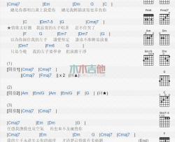 彭佳慧《情歌手》吉他谱-Guitar Music Score