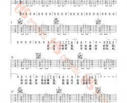 我还年轻我还年轻吉他谱 C调高清版-胡sir音乐教室编配-老王乐队