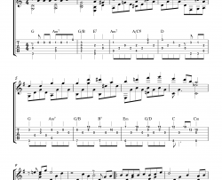 莫文蔚《慢慢喜欢你 指弹 》吉他谱-Guitar Music Score