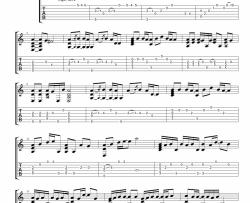 梁文音《分手后不要做朋友 指弹 》吉他谱-Guitar Music Score