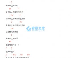 一百种孤独的理由_吉他谱_F调版_郭美美
