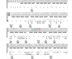 小娟& 山谷里的居民《晚霞》吉他谱-Guitar  Music Score