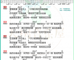 邓紫棋《画》吉他谱_C调和弦弹唱_吉他教学视频
