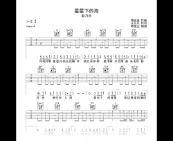 星星下的海吉他谱_赵乃吉_C调弹唱六线谱